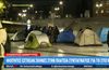 Φοιτητές κατασκήνωσαν στο Σύνταγμα διαμαρτυρόμενοι για στεγαστικό και υψηλό κόστος διαβίωσης