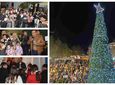 Γιορτινές στιγμές στο Πυλί με τη φωταγώγηση του Χριστουγεννιάτικου δέντρου