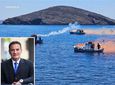 Με κόρνες πλοίων και καπνογόνα το τελευταίο «αντίο» στον δήμαρχο Φούρνων Κορσεών
