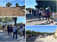 Πεζοπορία με 60 συμμετέχοντες και 10 παιδιά στην όμορφη τοποθεσία της Πλάκας