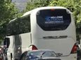Κυκλοφοριακό κομφουζιο στην πόλη - "Κόλλησε" λεωφορείο στην οδό Μ. Αλεξάνδρου 