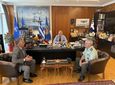Συνάντηση του Β. Υψηλάντη με τον Υφ. Εθ. Άμυνας για τα τεχνικά έργα των Ενόπλων Δυνάμεων στα Δωδεκάνησα 