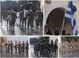 Υπό βροχή η έπαρση της Ελληνικής Σημαίας στο Διοικητήριο Κω για την 28η Οκτωβρίου