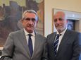 Συνάντηση του Περ/ρχη με τον Δ/ντα Σ/λο της Attica Group με θέμα την πυρκαγιά στο Carrier 2