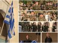 Συνοδεία της Φιλαρμονικής της 80 ΑΔΤΕ η έπαρση της Σημαίας στο Διοικητήριο Κω