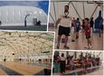 «Ποδαρικό» στο νέο θόλο μπάσκετ (4ο Δημ. Σχολείο Κω) από τα παιδιά του Φοίβου και του Ιπποκράτη 