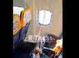 Θεσσαλονίκη: Θρίλερ στον αέρα -  Έσπασε παράθυρο αεροπλάνου την ώρα της πτήσης (vid)