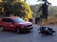 Τροχαίο στον δρόμο προς Ζιά - Συγκρούστηκε αυτοκίνητο με δίκυκλο