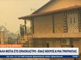 Θεσσαλονίκη: Ένας νεκρός στη φωτιά στο Δερβένι, απεγκλωβίστηκε γυναίκα με εγκαύματα
