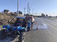 Φωτιά σε όχημα buggy στον Επαρχιακό 