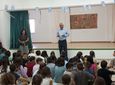 Eκδήλωση στο Δημ. Σχολείο Πυλίου για την γιορτή των παππούδων και των γιαγιάδων με καλεσμένο τον κ. Ν. Βλάχο 