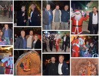 Σε εορταστικό κλίμα η φωταγώγηση της φάτνης στα Λαϊκά