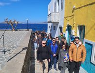 Γεμάτη παλμό η κινητοποίηση στη Νίσυρο για τα Τέμπη