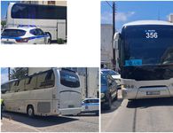 Λεωφορείο "κόλλησε" στο κέντρο της πόλης λογω παρκαρισμενου αυτοκινήτου 