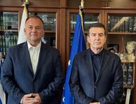 Συνάντηση του Γ. Παππά με τον Υπ. Προστασίας του Πολίτη Μ. Χρυσοχοϊδη