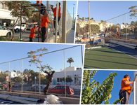 Αλλαγή περίφραξης στην παιδική χαρά Πασσανικολάκη