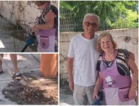 Kαίτη Αναστασίου (οδός Θεοφράστου): Απίστευτη νοοτροπία των κατοίκων να μην πετάνε τα σκουπίδια μέσα στους κάδους