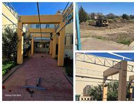 Π. Χατζηχριστοφής: Εργασίες στο 1ο Δημοτικό Σχολείο Κω (τοποθέτηση στεγάστρου και διαμόρφωση χώρου άθλησης)