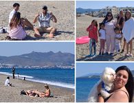 Άρωμα καλοκαιριού την Δευτέρα του Πάσχα στην Κω: Πλήθος κόσμου στις παραλίες για την πρώτη βουτιά