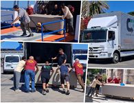 Έφτασε με το καταμαράν στην Κω το άγαλμα του Αγίου Νικολάου