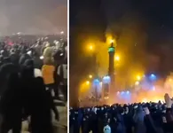 Xάος στο Ιράν: Διαδηλωτές έκαψαν τέμενος και μεντρεσέ στην Τεχεράνη – Σε κρησφύγετο άρον άρον ο Χαμενεΐ