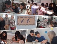 Συνεχίζονται τα μαθήματα στο Εργαστήριο Ψηφιδωτών της Μητρόπολης Κω στο 6ο Δημ. Σχολείο Κω