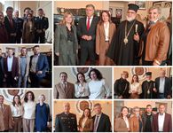 Ανταλλαγή ευχών για τα Θεοφάνεια στο γραφείο της Επάρχου