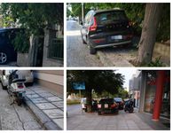 Αναγνώστης: Σεβασμός μηδέν! Παρκαρίσματα πάνω στα πεζοδρόμια