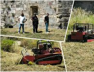 Καθαρισμός του Κάστρου Νερατζιάς από το Δήμο Κω – «Δοκιμάστηκε» το νέο μηχάνημα ρομπότ