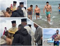 Με λαμπρότητα ο εορτασμός των Θεοφανίων στο Μαρμάρι – Ο Γιώργος Διαμαντής έπιασε τον Σταυρό