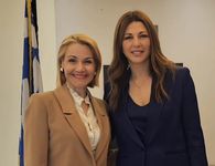 Συνάντηση της Μ. Ιατρίδη με την Υπ. Παιδείας Σ. Ζαχαράκη για ζητήματα εκπαίδευσης και σχολικών υποδομών στα Δωδ/σα