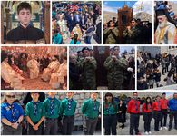 Πλήθος πιστών στην Πολυαρχιερατική Θεία Λειτουργία και τη λιτανεία του Οσίου Σάββα του εν Καλύμνω 