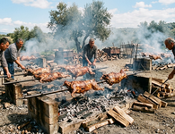 Παραδοσιακό Πάσχα με αρνιά και μουσική στην Πλ. Ελευθερίας Κω (την Δευτέρα του Πάσχα)