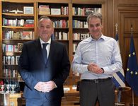 Συνάντηση του κ. Γ. Παππά με τον Πρωθυπουργό στο Μέγαρο Μαξίμου