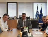 Συνάντηση του Δημάρχου Κω στο Υπ. Μετανάστευσης: Επιπλέον 2,5 εκατ. ευρώ για το έργο στο Καμάρι Κεφάλου