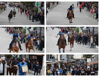 Με λαμπρότητα η παρέλαση αλόγων στο Πυλί προς τιμήν του Αγίου Γεωργίου