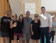 Μια ξεχωριστή ημέρα φιλοξενίας για την πρωταθλήτριά μας Δέσποινα Χόνδρου στο Mitsis Blue Domes Resort & Spa