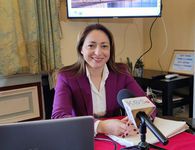 Υποδοχή ευχών από την Έπαρχο Κω-Νισύρου Ντίνα Σβύνου για το νέο έτος την ημέρα των Θεοφανείων