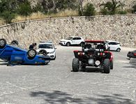 Tροχαίο ατύχημα στην Κέφαλο – Αναποδογύρισε ενοικιαζόμενο αυτοκίνητο