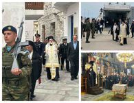 O Σεβασμιώτατος Μητροπολίτης Κώου καί Νισύρου κ. Ναθαναήλ μετέφερε τό Ἅγιο Φῶς στή Νίσυρο