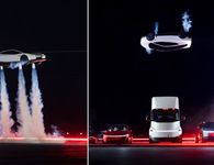 Η Tesla αποκάλυψε το πρώτο ιπτάμενο αυτοκίνητο: Πετά, προσγειώνεται στον δρόμο και συνεχίζει την πορεία του