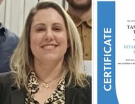 Η προπονήτρια ποδηλασίας Ταμάρα Μαρία Τουμπαζή έλαβε από τη Διεθνή Ομοσπονδία Ποδηλασίας (UCI) το πτυχίο προπονητικής επιπέδου ΙΙ (LEVEL II)