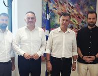 Συνάντηση του Δημάρχου Θ. Νικηταρά με τον Υφ. Παιδείας Κ. Βλάση για τις ανάγκες των σχολικών κτιρίων στην Κω