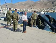 Γιάννης Μαστροκούκος: Αυτοψία στην Ψέριμο για την κατασκευή ελικοδρομίου