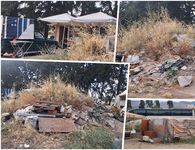 Επιχείρηση απομάκρυνσης των Ρομά από την είσοδο της πόλης