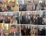 Πλήθος πιστών στην Κυριακάτικη Θεία Λειτουργία στον Ι.Ν. Αγ. Πάντων Κω και προσκύνημα της Εικόνας του Αγ. Φανουρίου