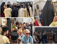 Με μεγάλη συμμετοχή η περιφορά εικόνων και λειψάνων στην Πάτμο