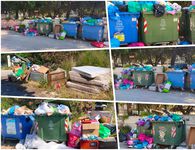 «SOS» από τους κατοίκους σε Ψαλίδι, Αγ. Πάντες και Ηρακλή για τους γεμάτους κάδους