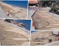 Παραμένουν ανοιχτές οι "πληγές" στο παραλιακό μέτωπο της Καρδάμαινας