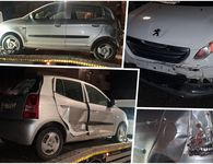 Τροχαίο ατύχημα στην πόλη με σύγκρουση 2 αυτοκινήτων